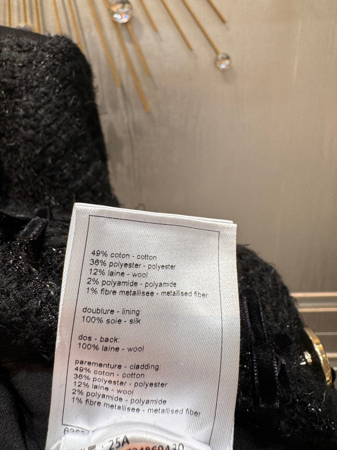 Cha 25cf Color-blocked coat