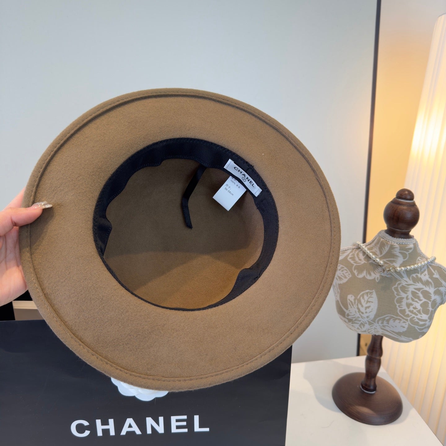 Cha** New Winter-Spring Wool Flat Cap