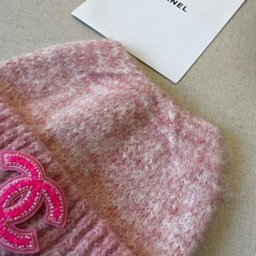 Cha**new cat-ear woolen hat for the autumn and winter seasons