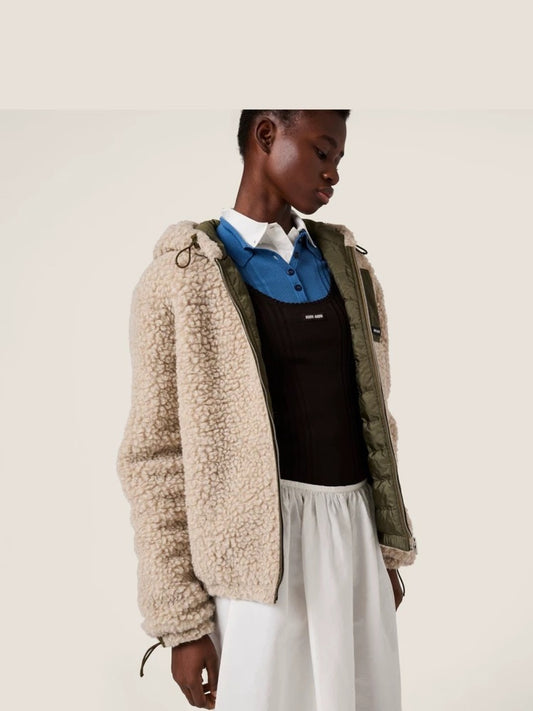 Mu**new Teddy Wool Down Jacket