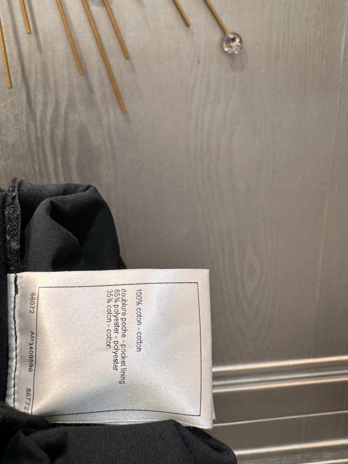 Cha**25K autumn/winter collection bow-tie jeans