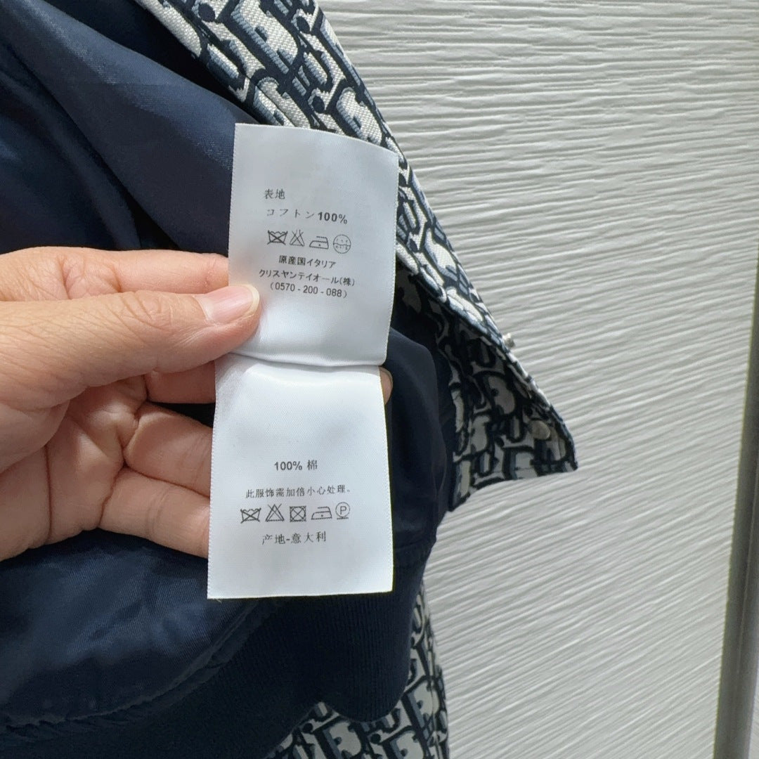 Cd**25fw new jacket in jacquard fabric