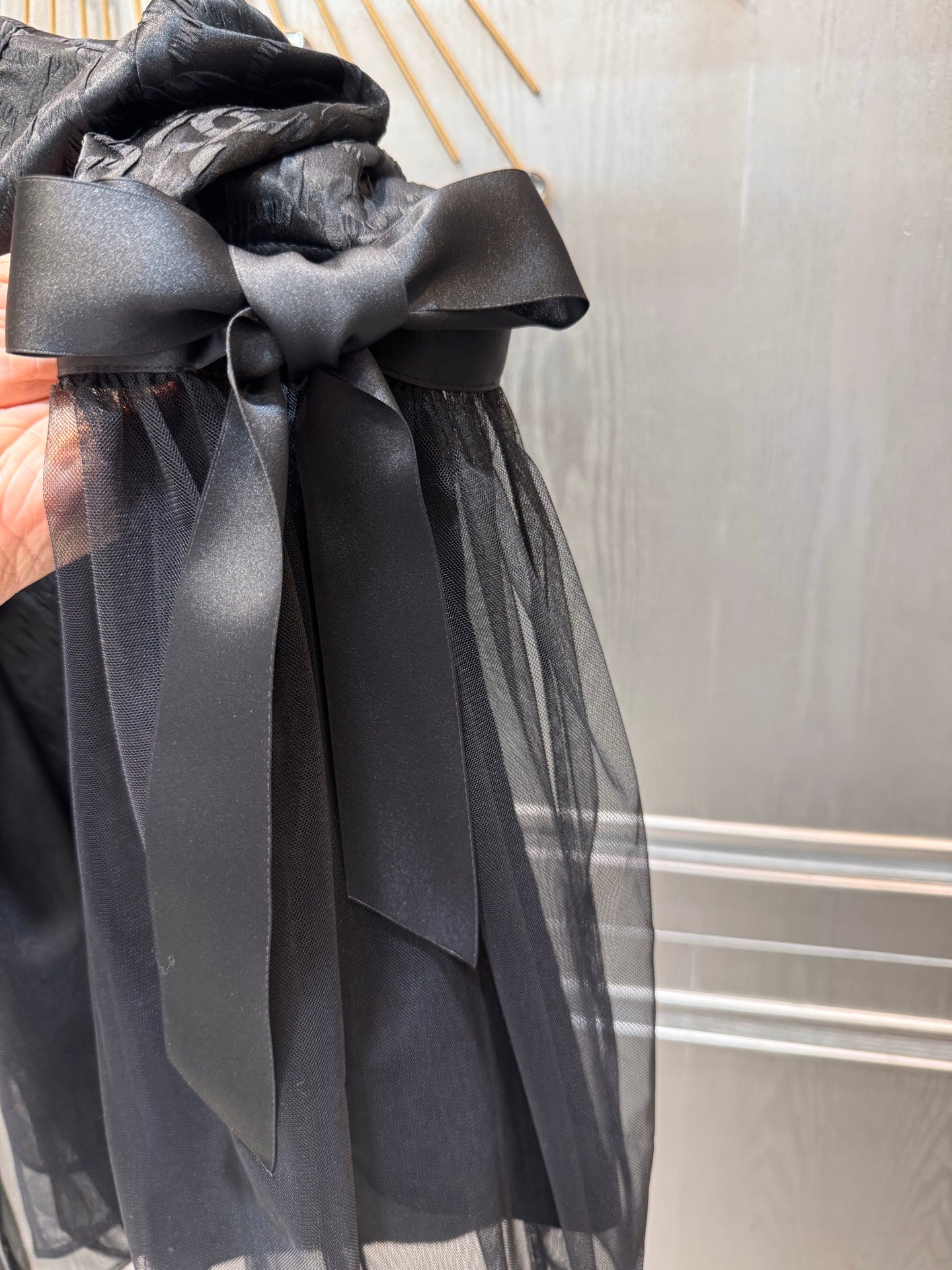 Miu**25fw wool and cashmere hooded jacket