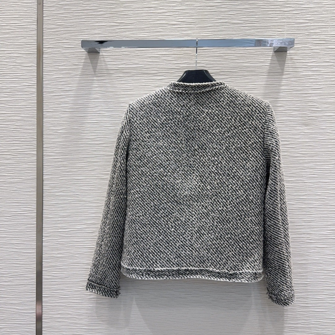 Cha**25fw new versatile and stylish jacket