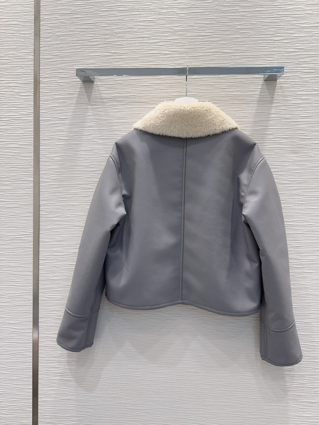 Lew 25fw eco-friendly fur coat