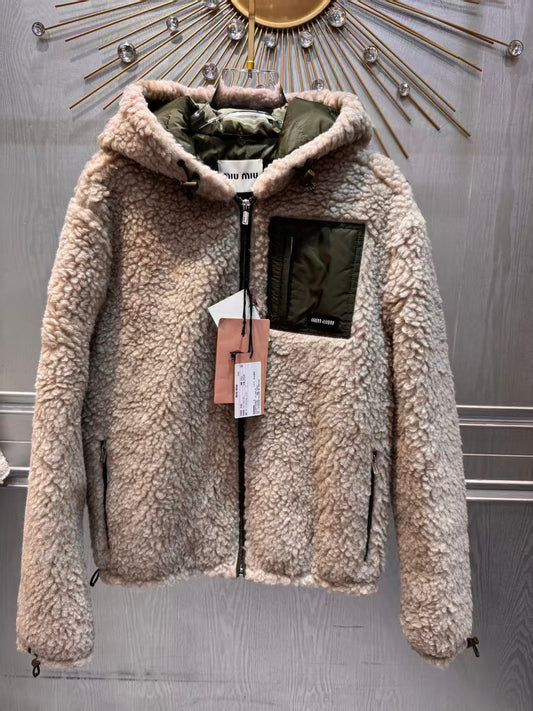 Mu**new Teddy Wool Down Jacket