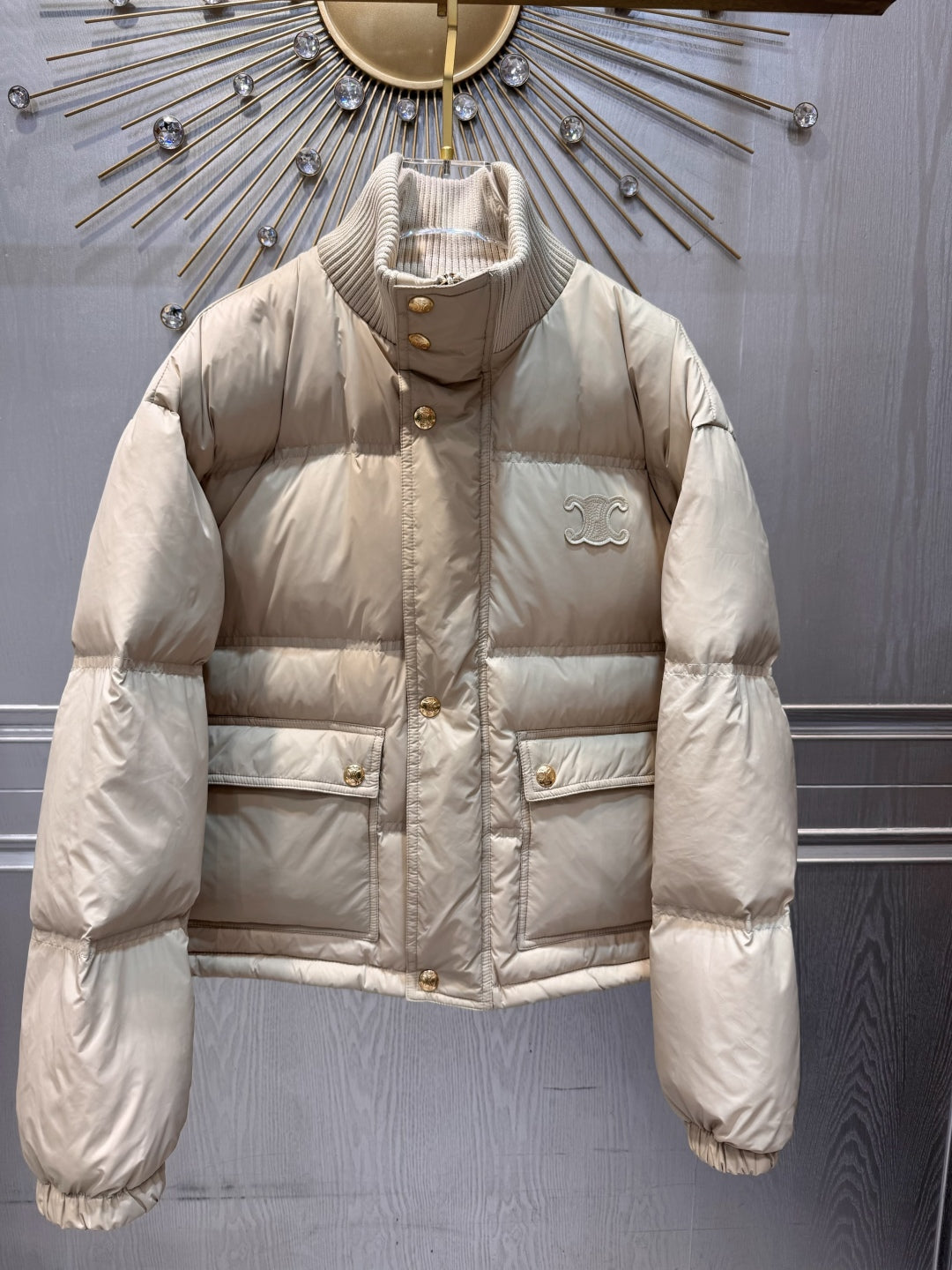 Kxm 25fw Short down jacket