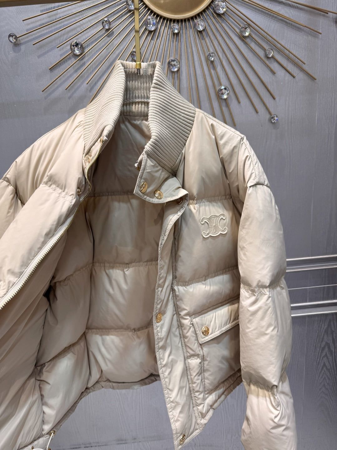 Kxm 25fw Short down jacket