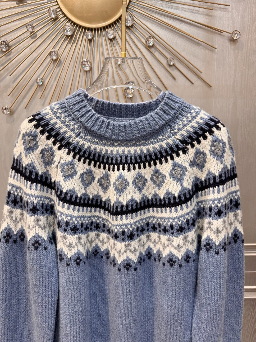 Mu 25Fw wool knitwear