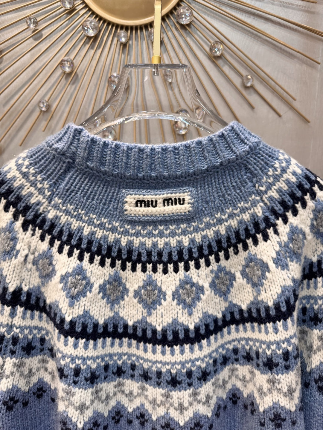 Mu 25Fw wool knitwear