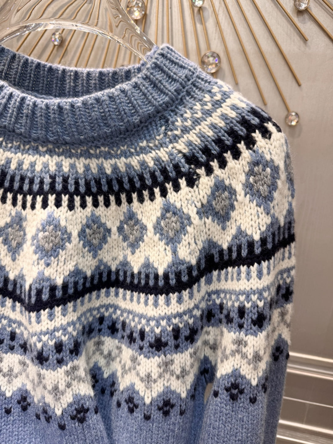 Mu 25Fw wool knitwear