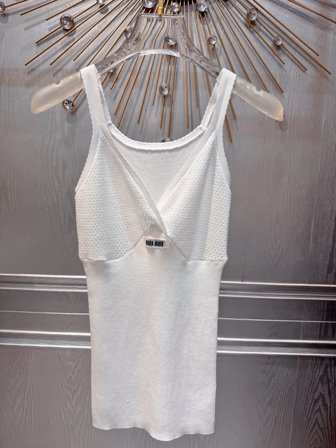 Mu 25fw Wool knitwear three-piece set