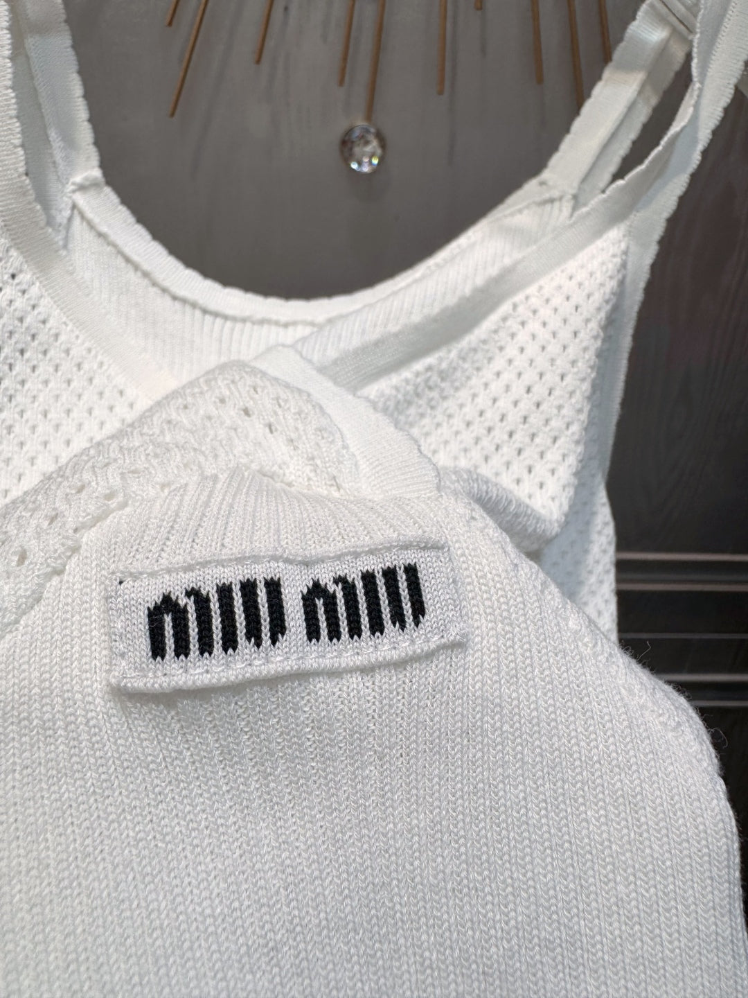 Mu 25fw Wool knitwear three-piece set