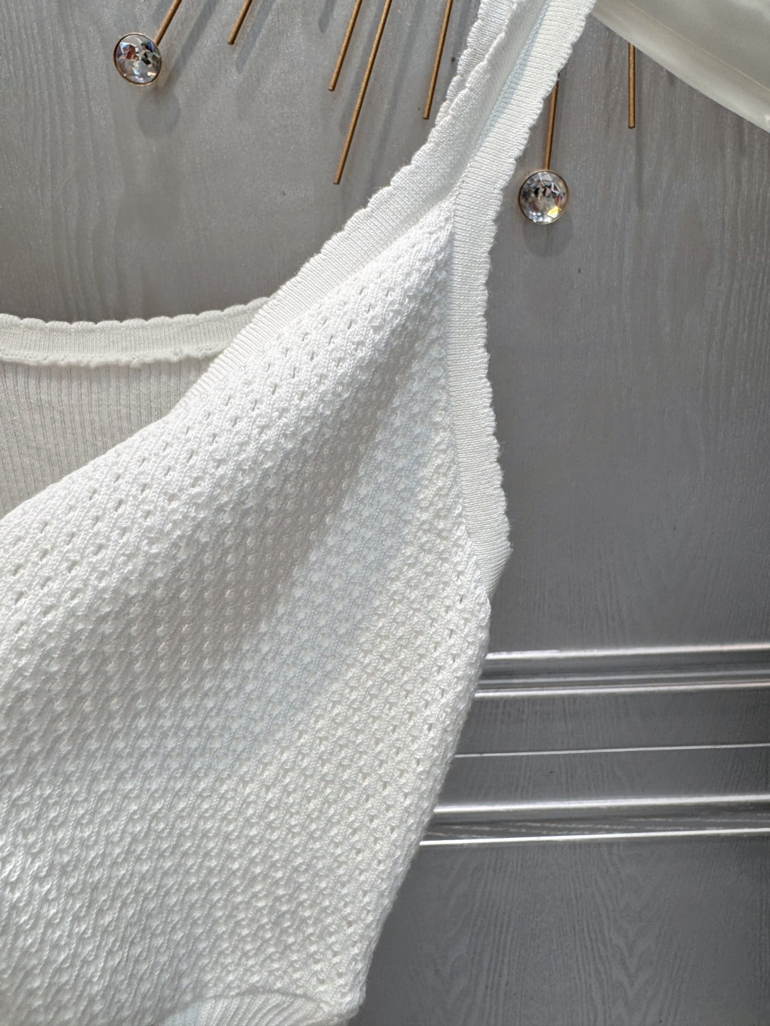 Mu 25fw Wool knitwear three-piece set