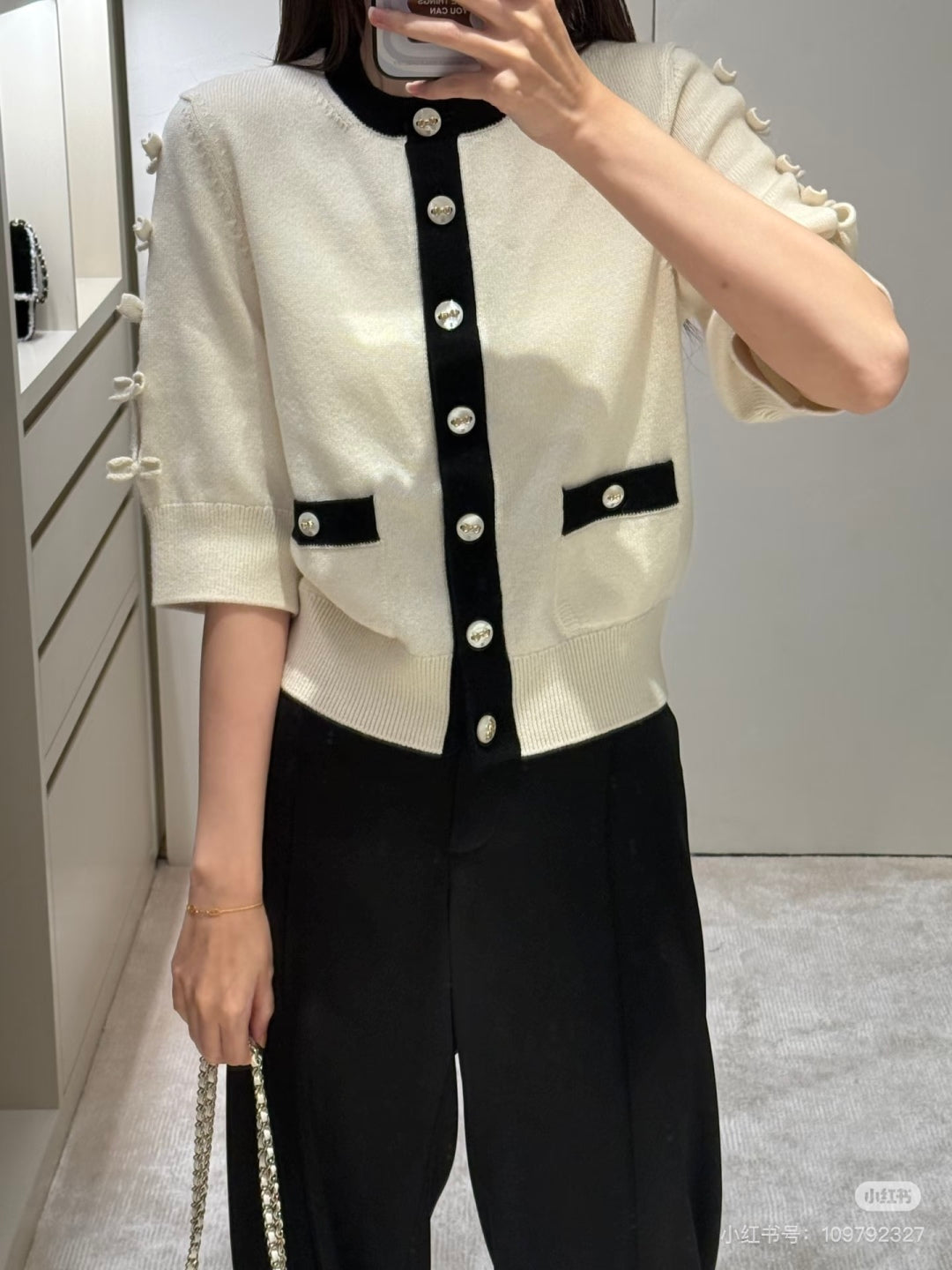 Cha 25fw wool sweater