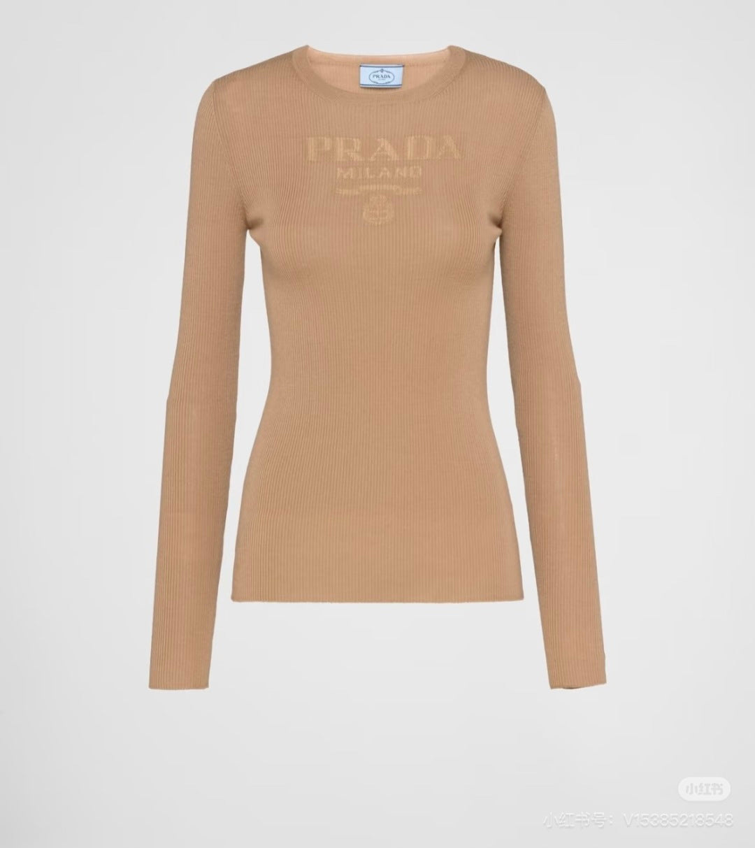 Pra 25fw apricot knit base layer