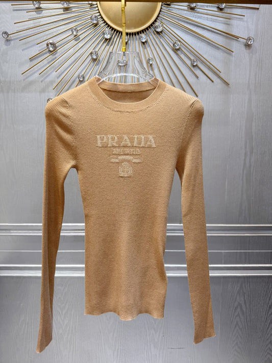 Pra 25fw apricot knit base layer