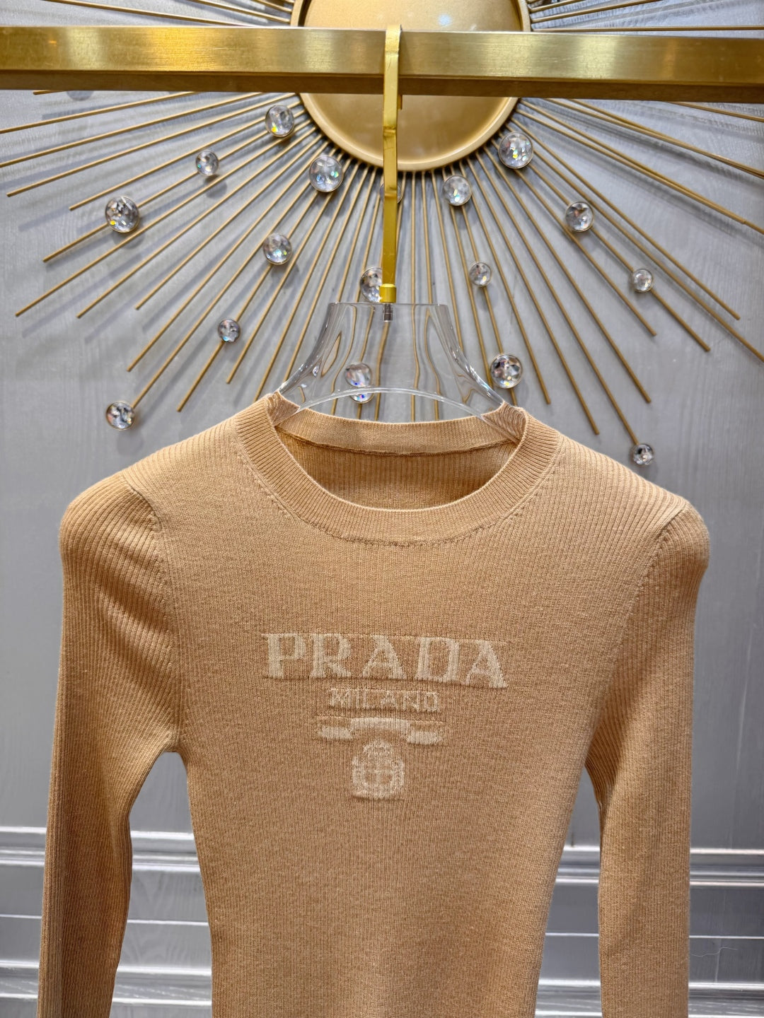 Pra 25fw apricot knit base layer