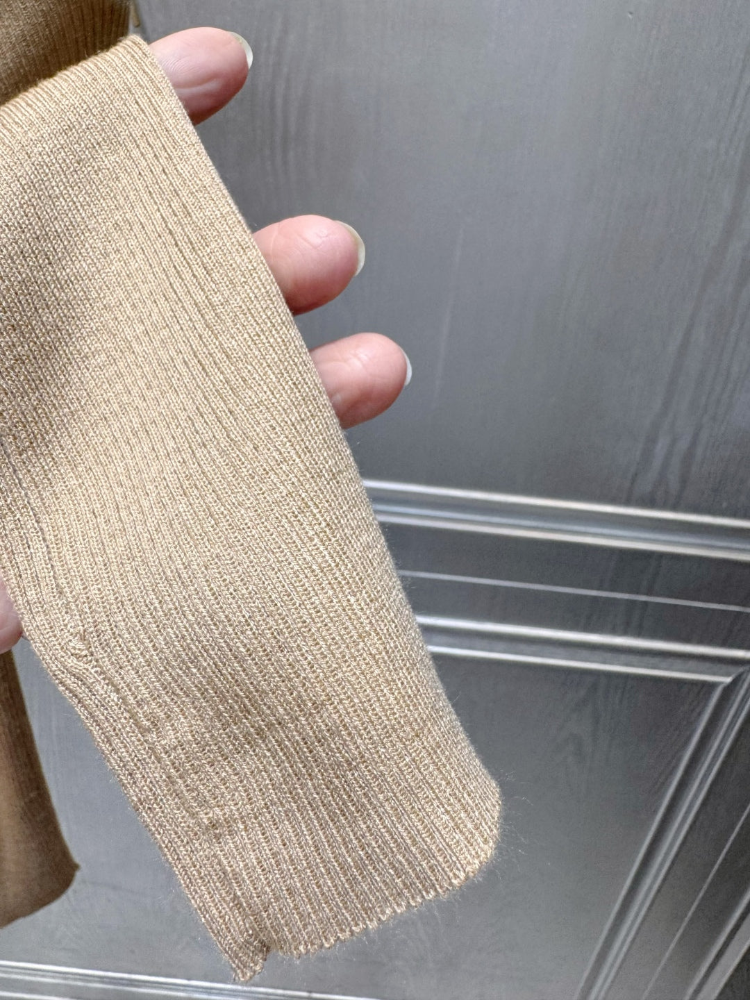 Pra 25fw apricot knit base layer