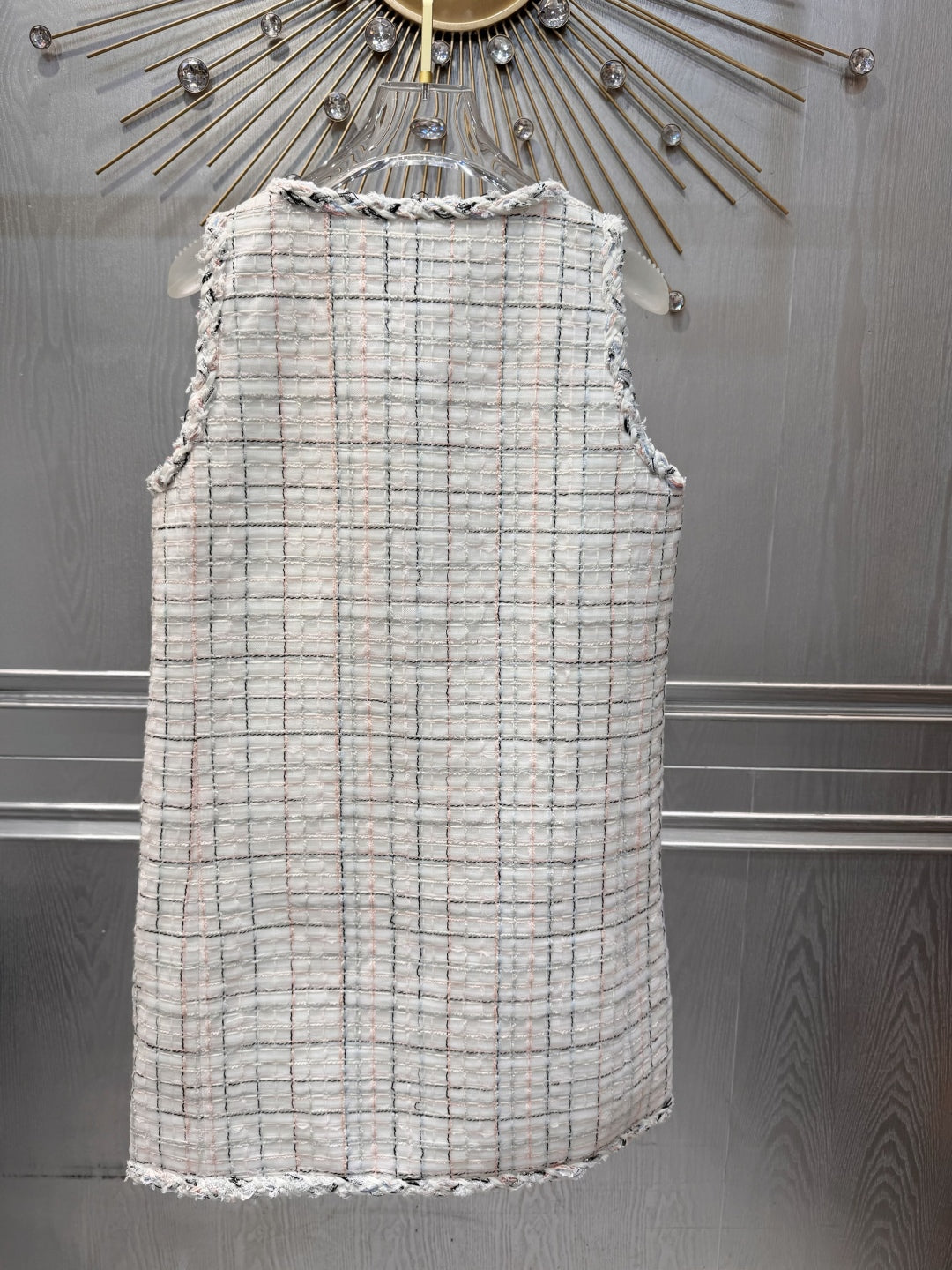 Cha 25fw white dress