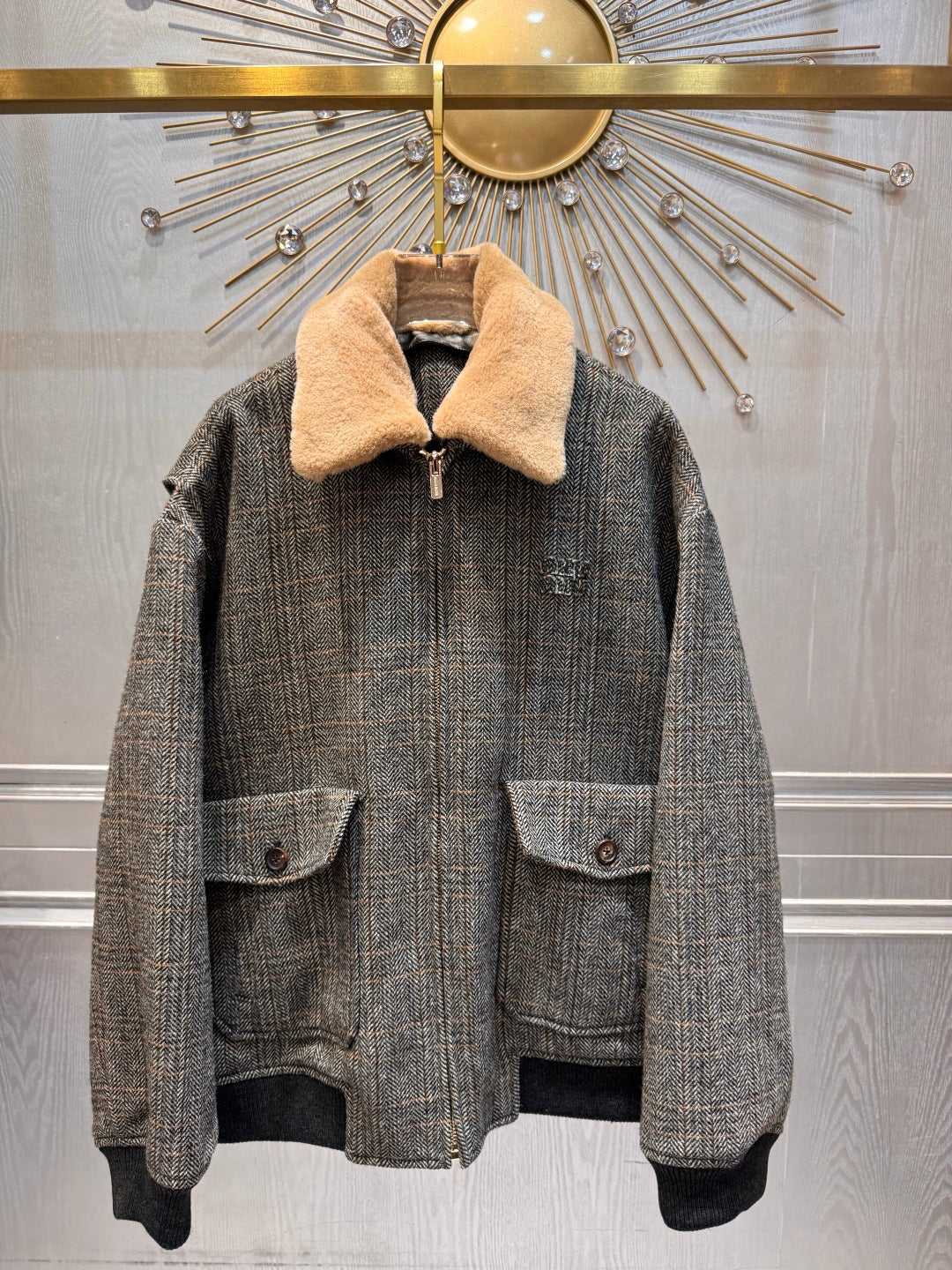 Mu 25fw wool coat