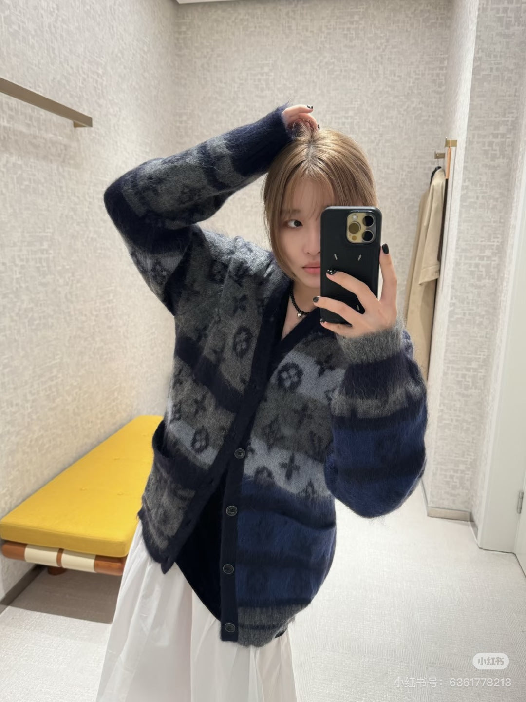 loe 25fw wool sweater Unisex