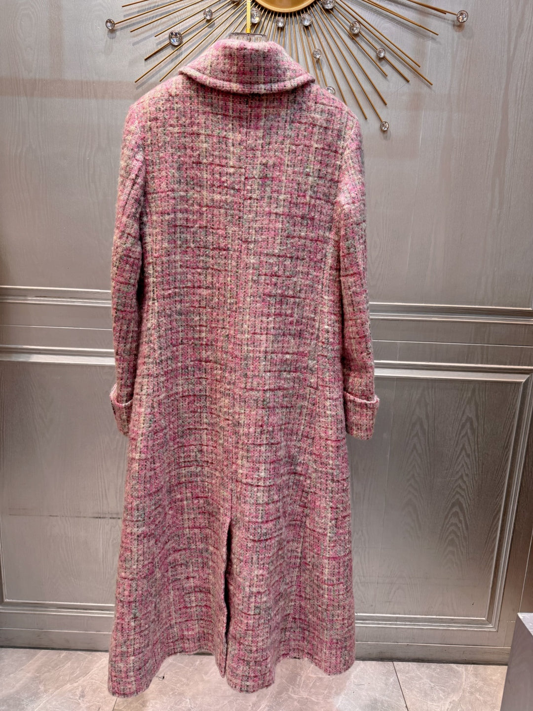 Che 25fw Pink long coat