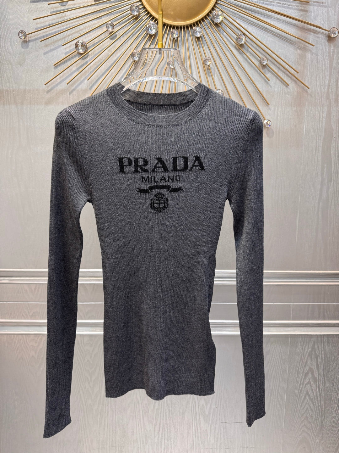 Pra 25fw Gray knit base layer