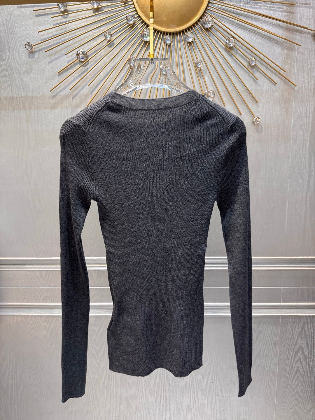 Pra 25fw Gray knit base layer