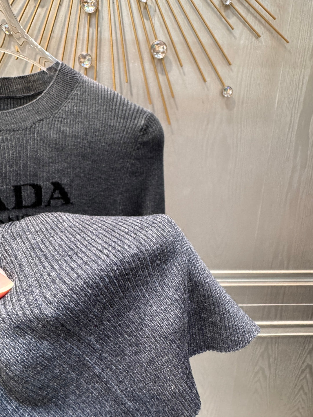 Pra 25fw Gray knit base layer