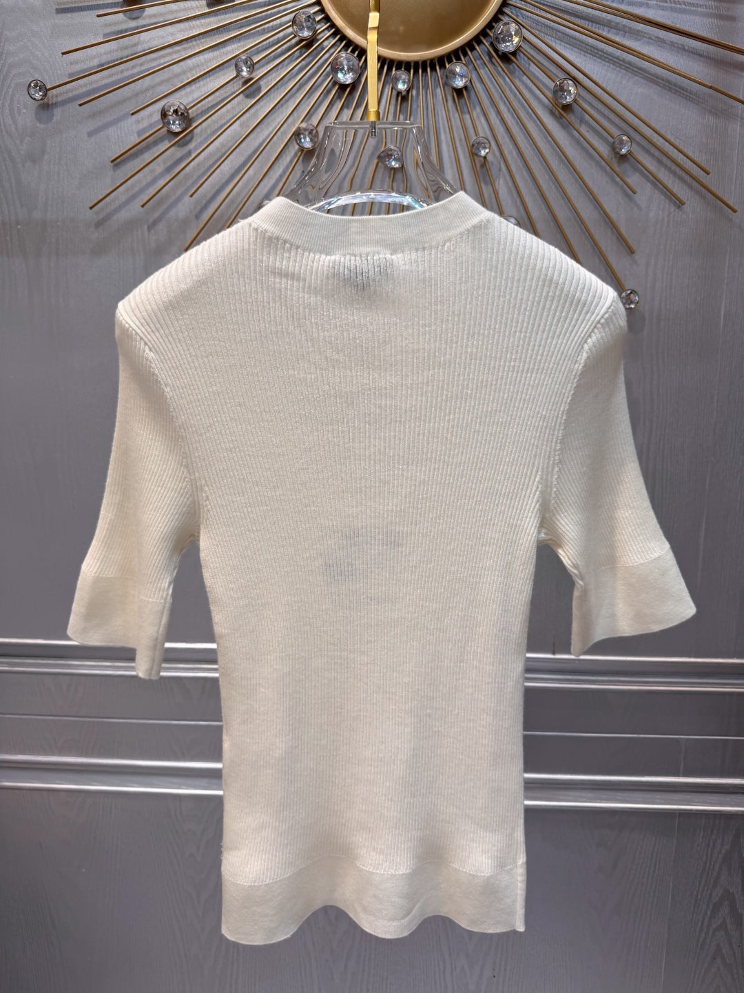 Cha 25fw Bow Knit Sweater