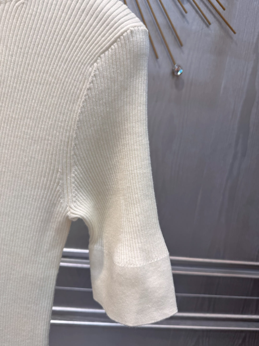 Cha 25fw Bow Knit Sweater