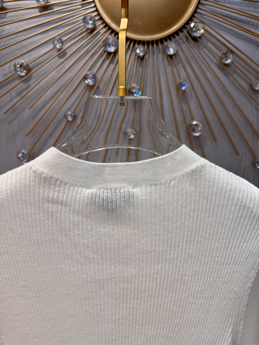 Cha 25fw Bow Knit Sweater