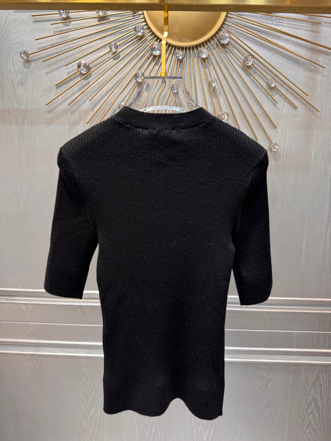 Cha 25fw Bow Knit Sweater