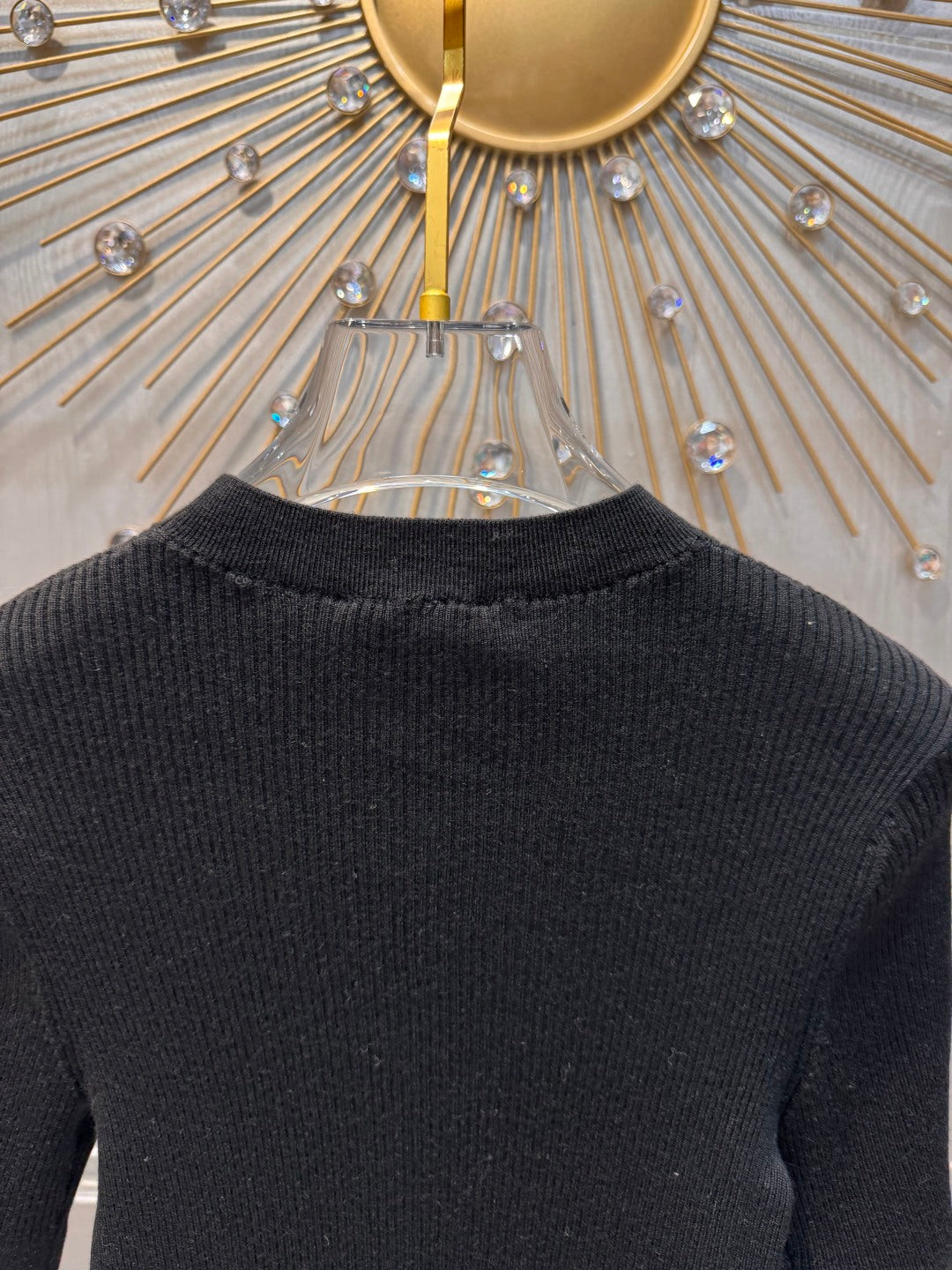 Cha 25fw Bow Knit Sweater