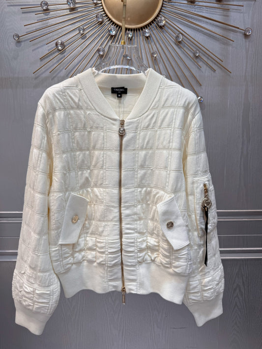 Cha 25fw white jacket