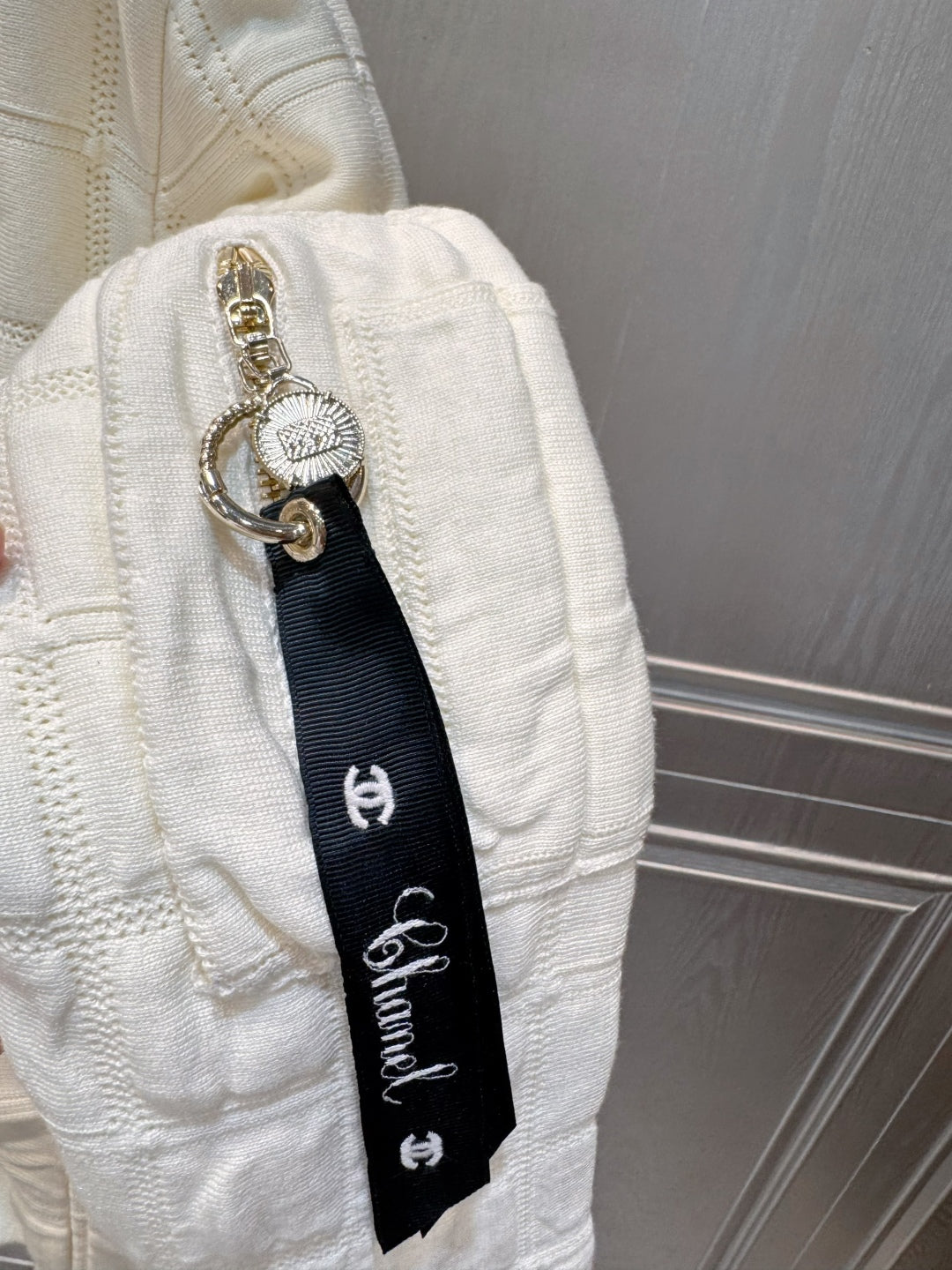 Cha 25fw white jacket