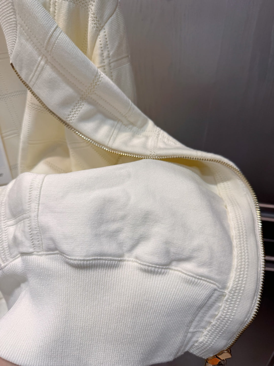 Cha 25fw white jacket