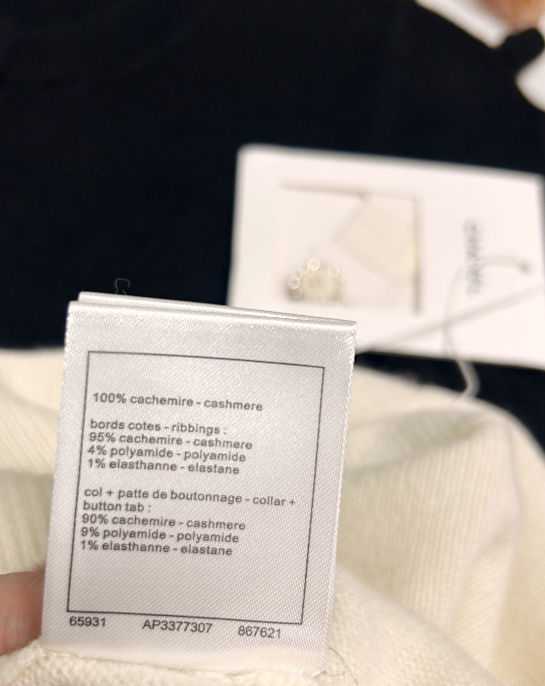 Cha 25fw Bow Knit Sweater