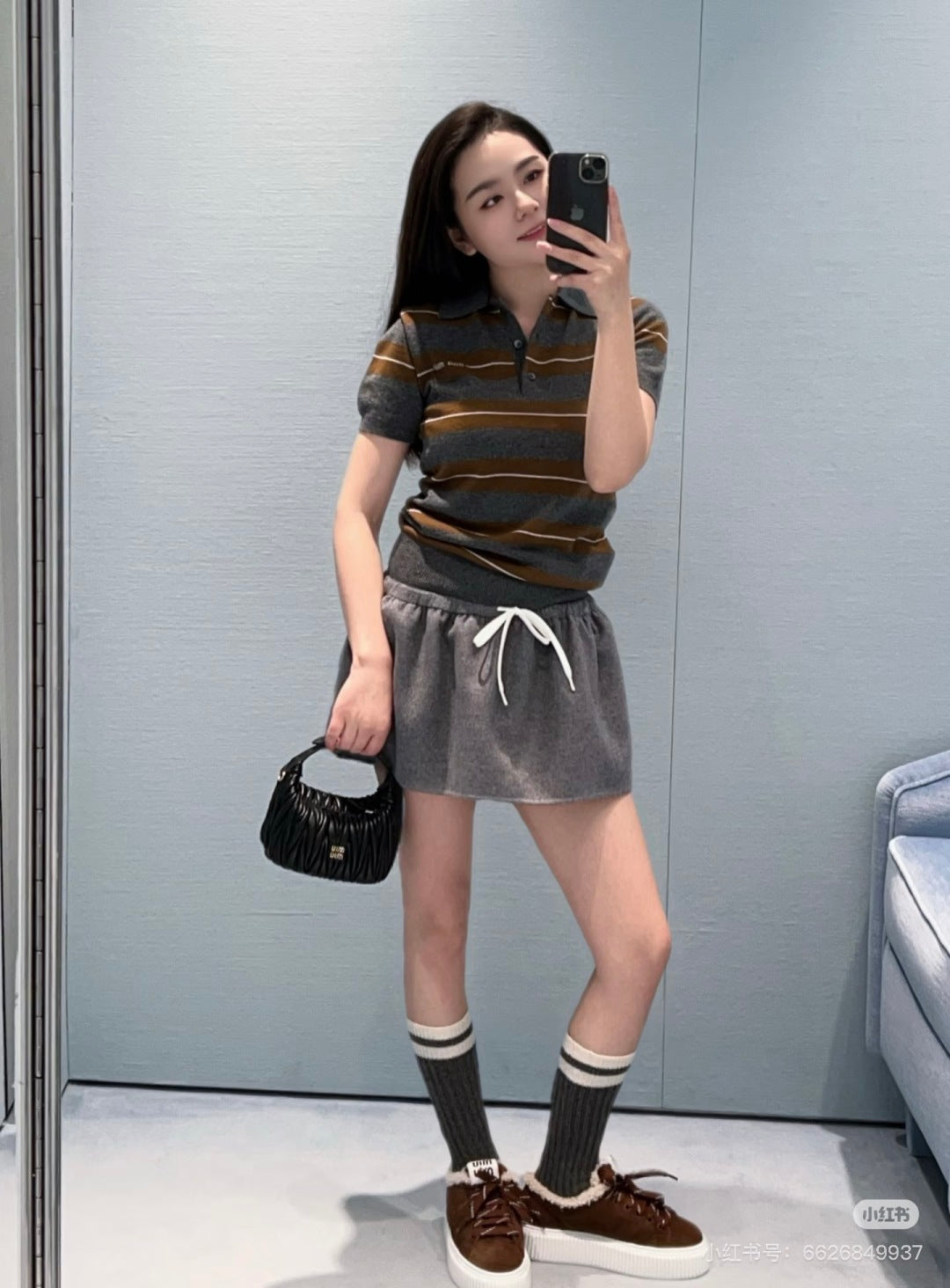 Mu 25fw Grey wool suit