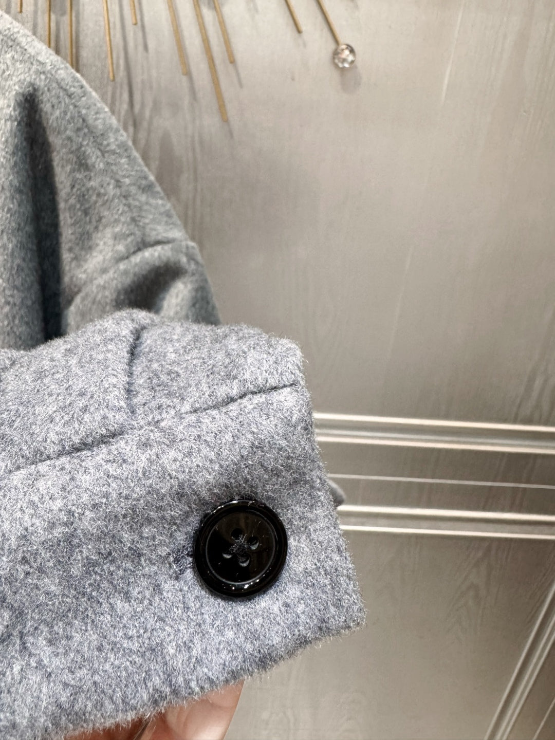 Mu 25fw Grey wool suit