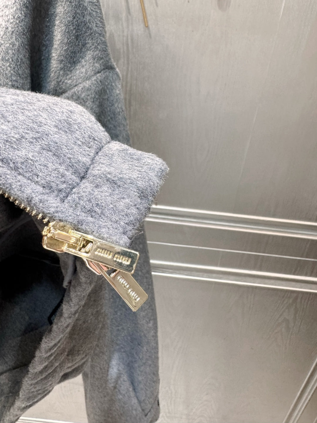 Mu 25fw Grey wool suit