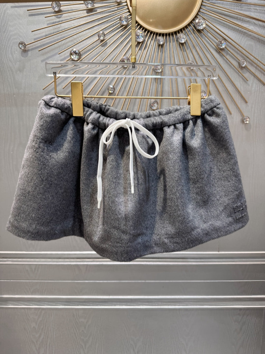 Mu 25fw Grey wool suit