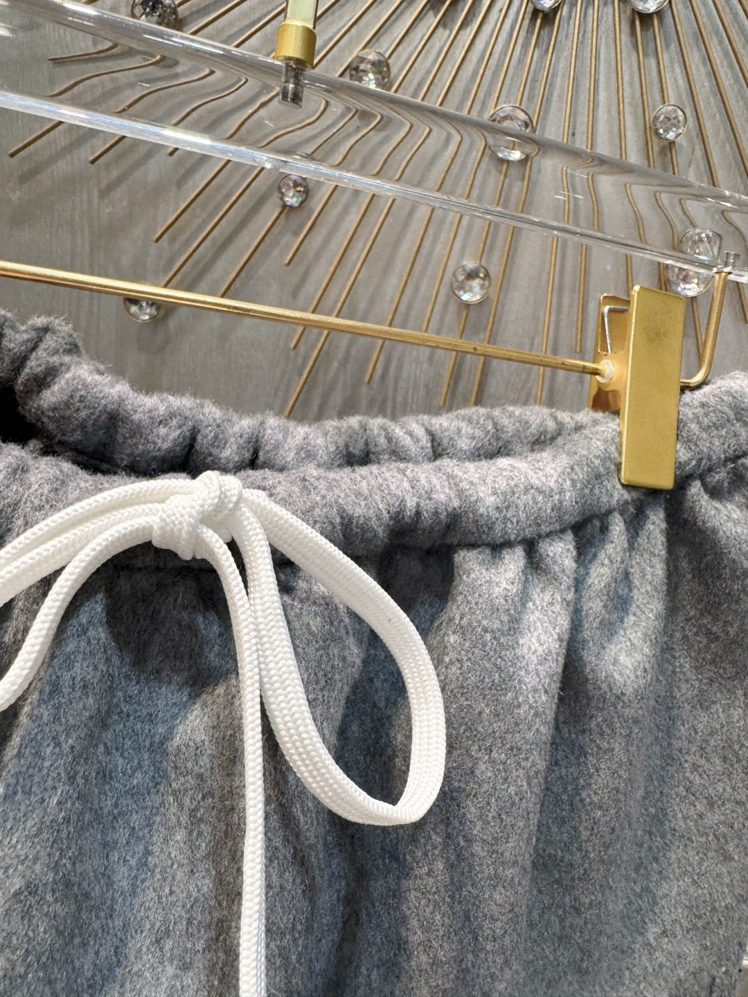 Mu 25fw Grey wool suit