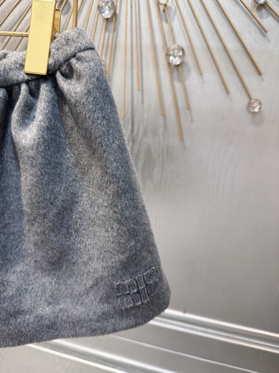 Mu 25fw Grey wool suit