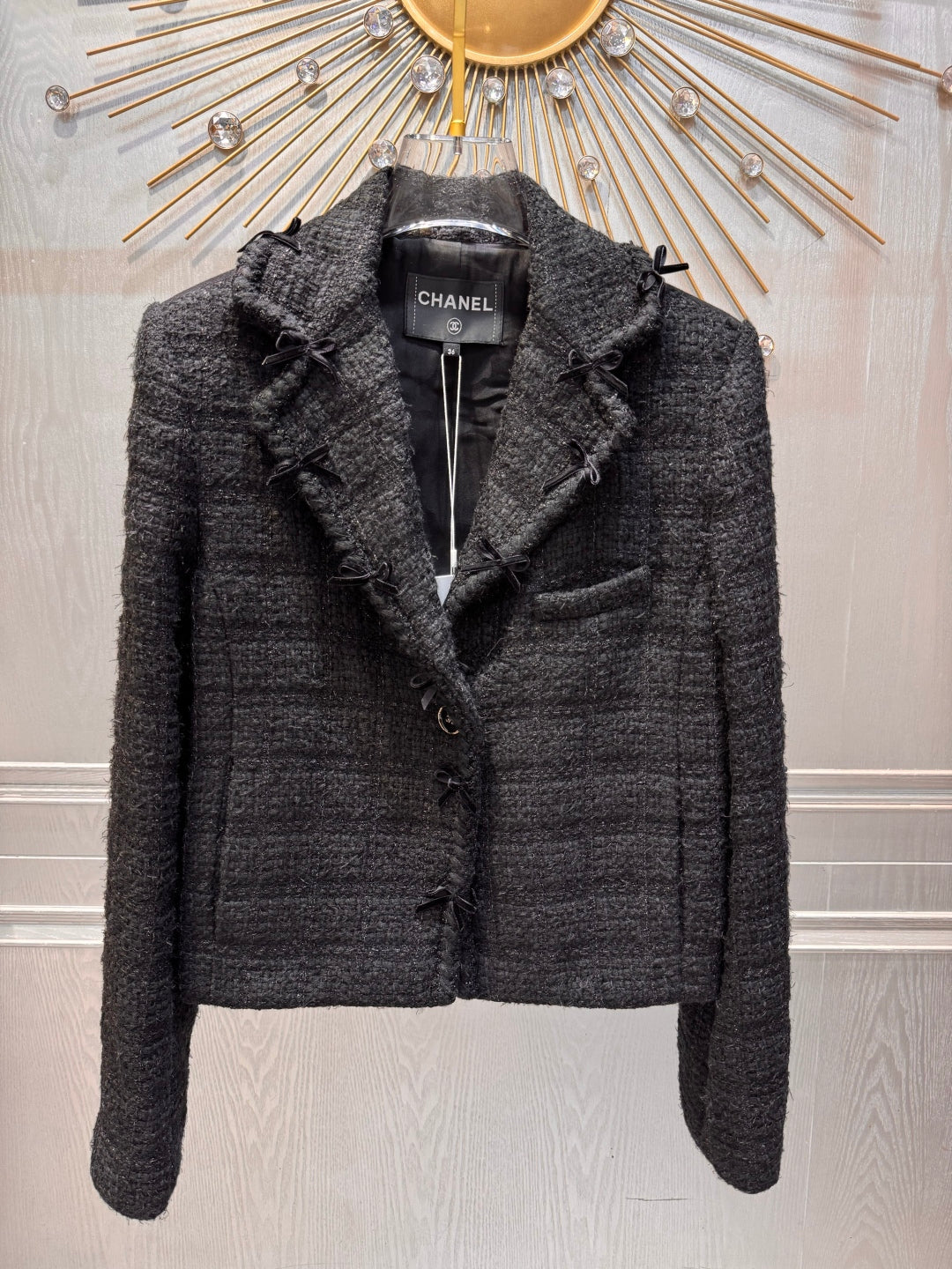 Cha 25cf Color-blocked coat