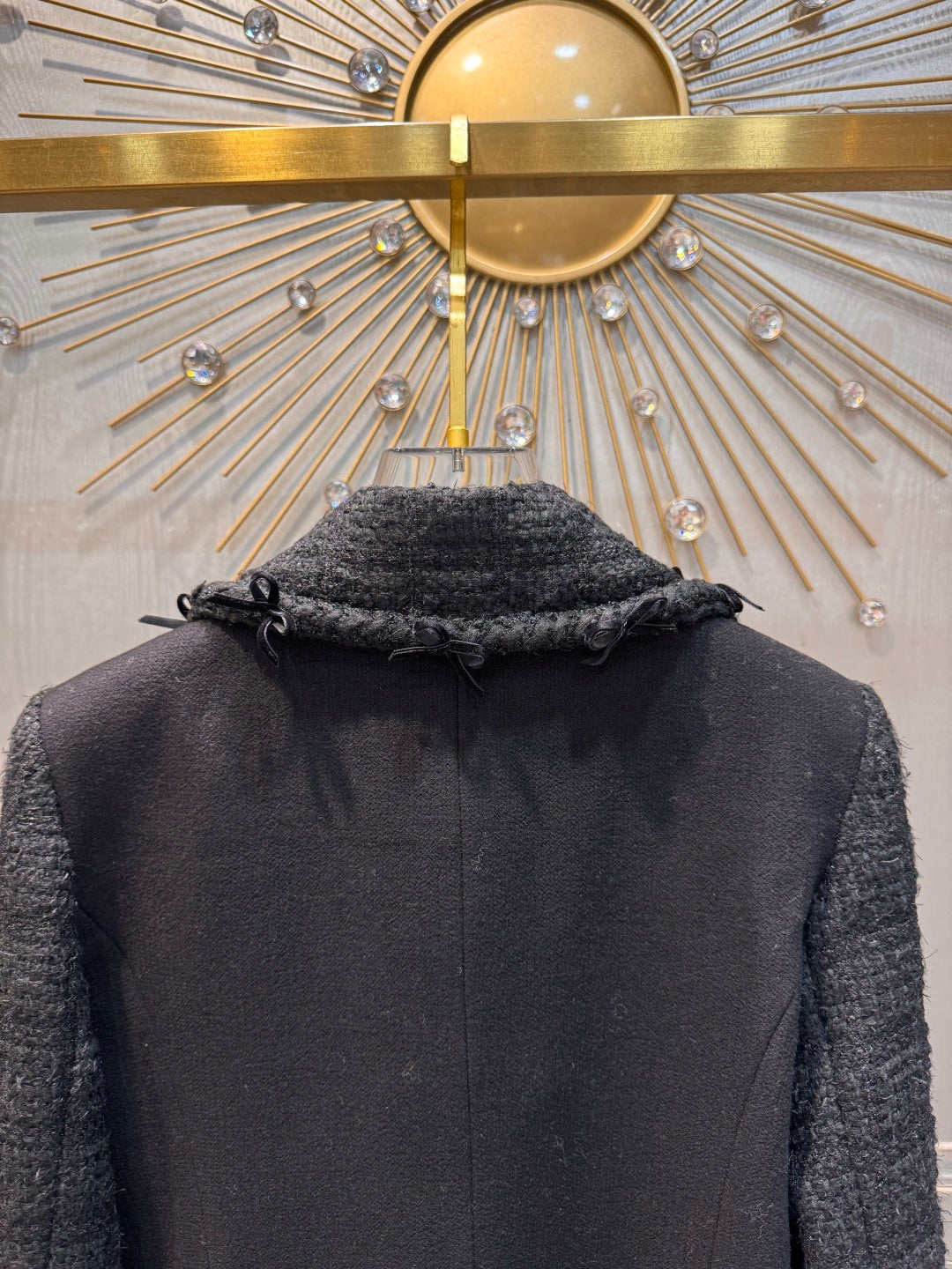 Cha 25cf Color-blocked coat