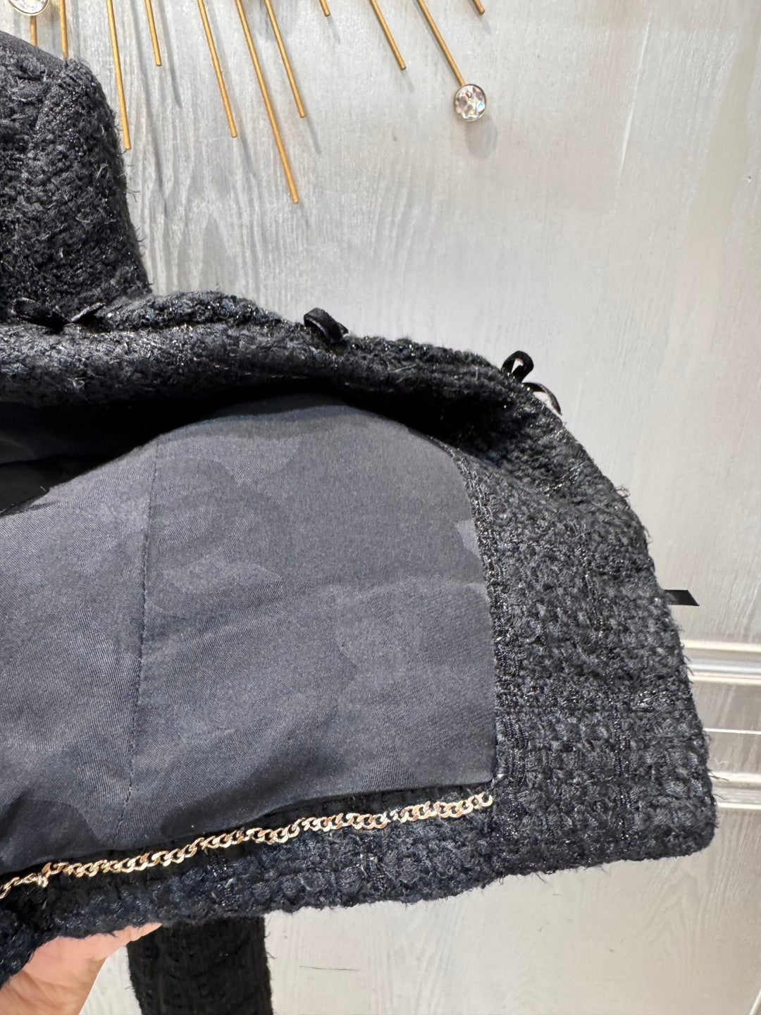 Cha 25cf Color-blocked coat