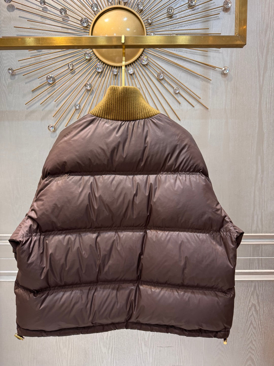 Cel 25fw Brown down jacket