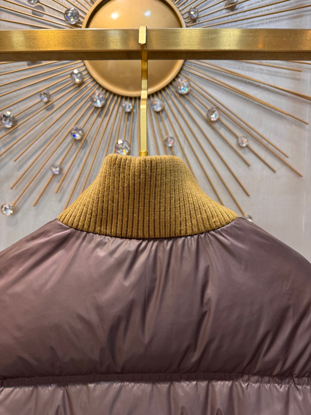 Cel 25fw Brown down jacket